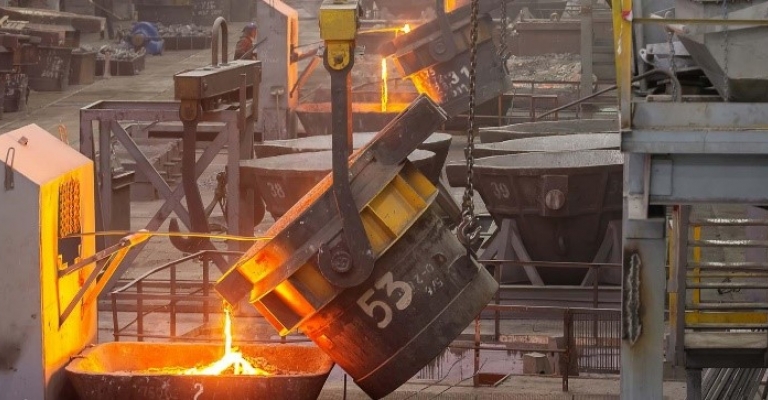 Hydraulikzylinder für Stahlöfen