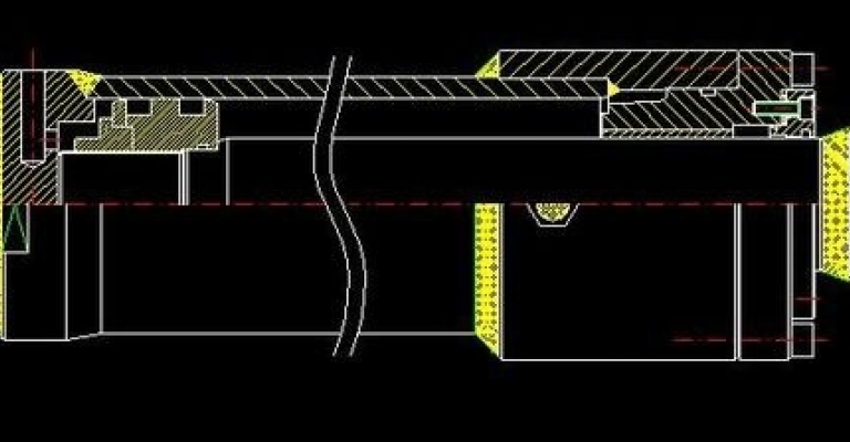 Einfachwirkende Hydraulikzylinder