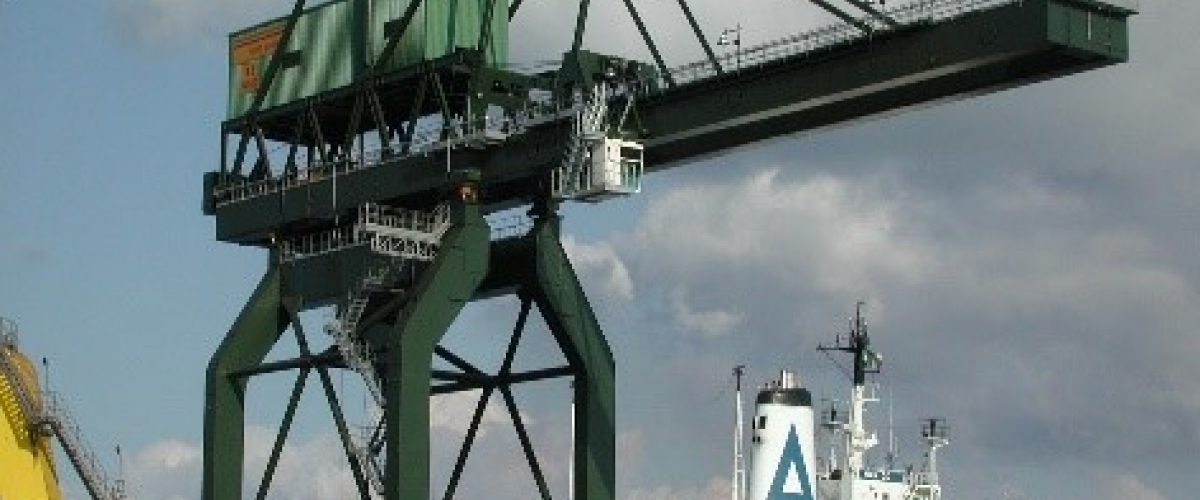 Hydraulikzylinder für Hafenkräne und Container- und Schüttgutentlader